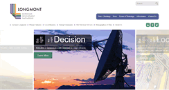 Desktop Screenshot of longmont.org